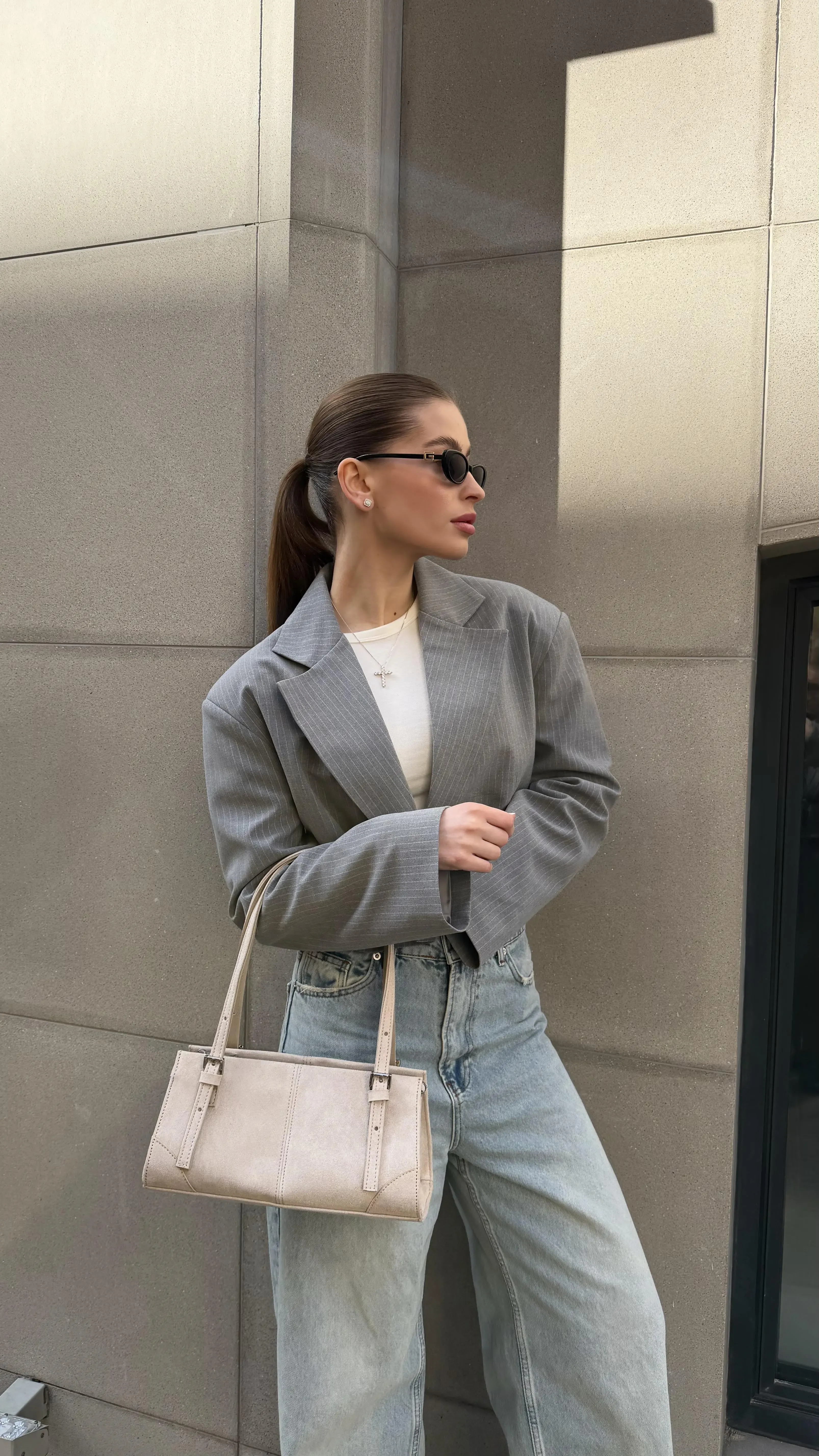 MIRA BAG SUEDE BEIGE